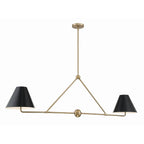 Crystorama Xavier 4 Light Matte Black Chandelier