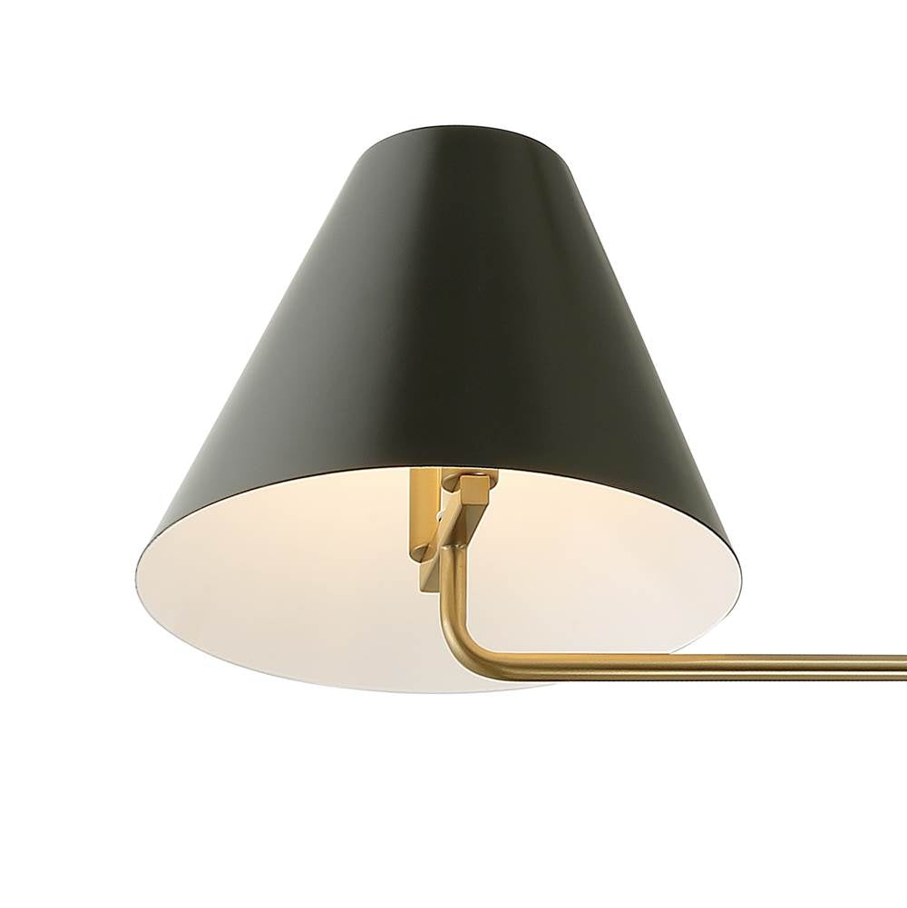 Crystorama XAV-B9307-VG Vibrant Gold Xavier 4 Light Vibrant Gold Chandelier Image 4
