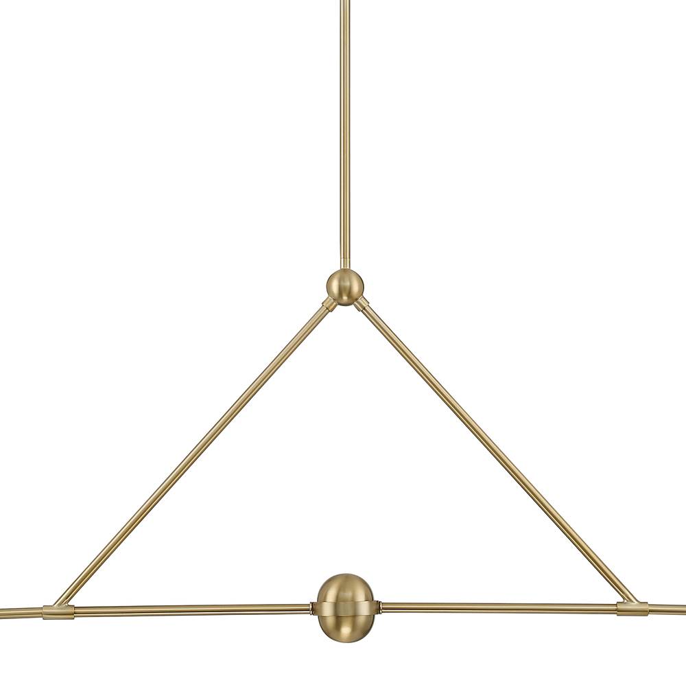 Crystorama XAV-B9307-VG Vibrant Gold Xavier 4 Light Vibrant Gold Chandelier Image 3