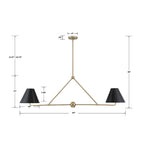 Crystorama XAV-B9307-VG Vibrant Gold Xavier 4 Light Vibrant Gold Chandelier Image 2
