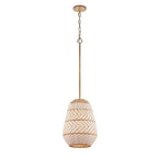 Crystorama ZAN-9011-SG Soft Gold Zanzibar 1 Light Soft Gold Pendant Image 9