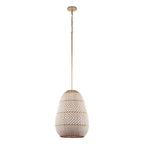Crystorama Zanzibar 3 Light Soft Gold Pendant