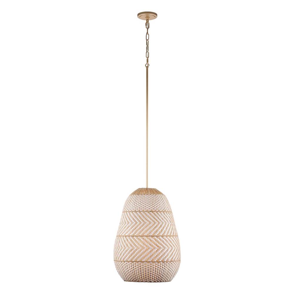Crystorama ZAN-9013-SG Soft Gold Zanzibar 3 Light Soft Gold Pendant Image 9