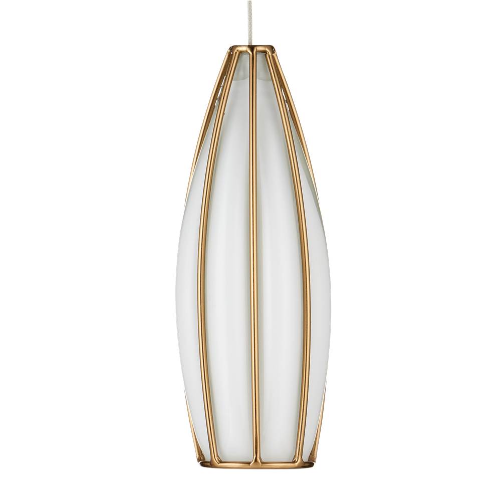 Currey And Company 9000-1188 White,Antique Brass,Silver Parish 15-light Round Multi-drop Pendant Image 3