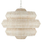 Currey And Company  Antibes Medium White Chandelier