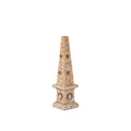 Currey And Company 1200-1042  Coquillage Short Obelisk Image 1