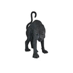 Currey And Company 1200-0912 Black Bronze Standing Black Panther Bronze Image 1