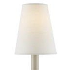 Currey And Company 0900-0024 Off White Off-white Fine Grasscloth Tapered Chandelier Shade Image 1