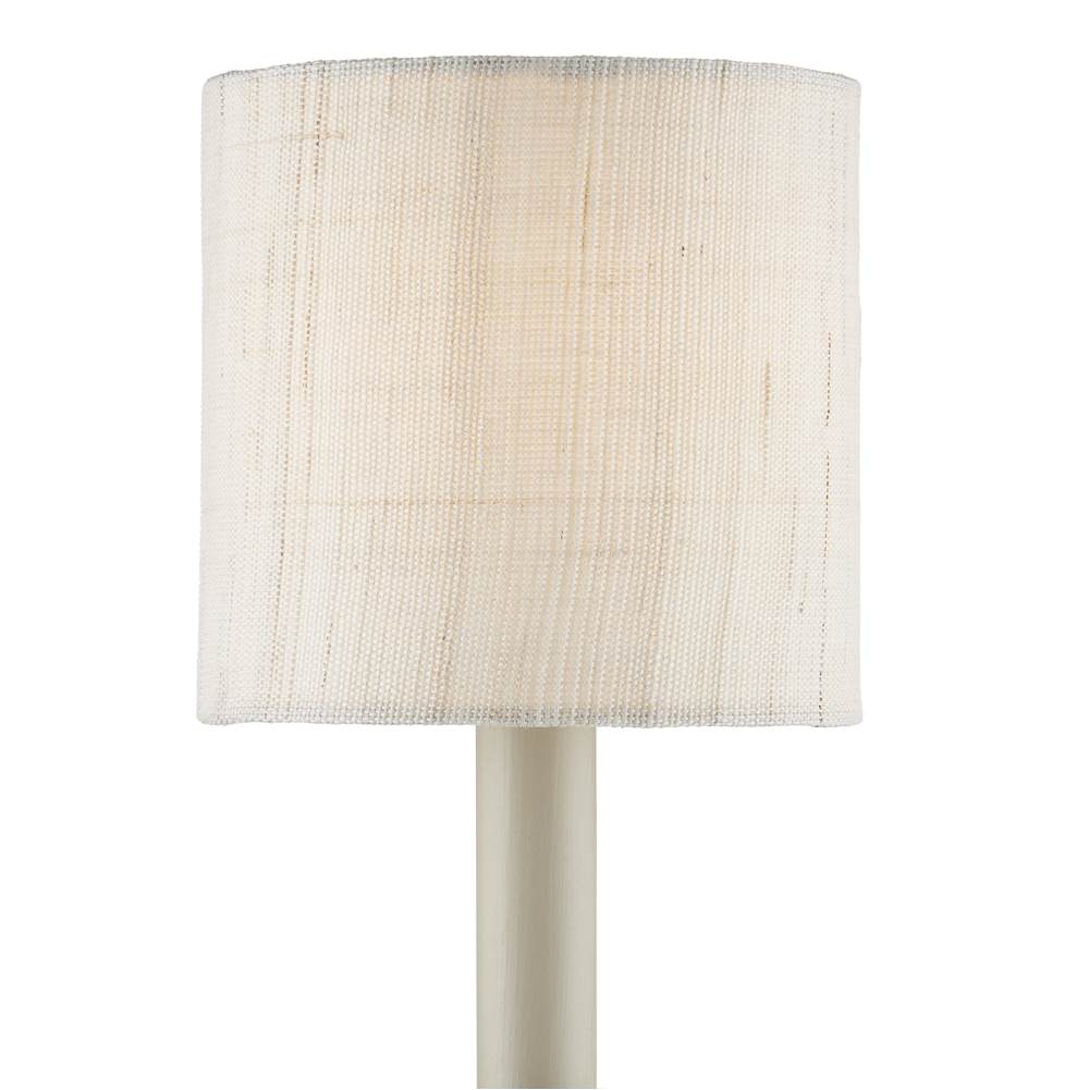 Currey And Company 0900-0026 Light Natural Ivory Fine Grasscloth Drum Chandelier Shade Image 1
