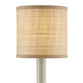 Currey And Company 0900-0028 Natural Natural Grasscloth Drum Chandelier Shade Image 1