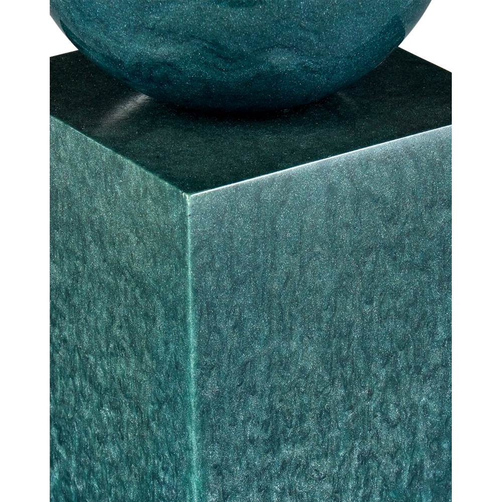 Currey And Company Nova Teal Object Set Of 2