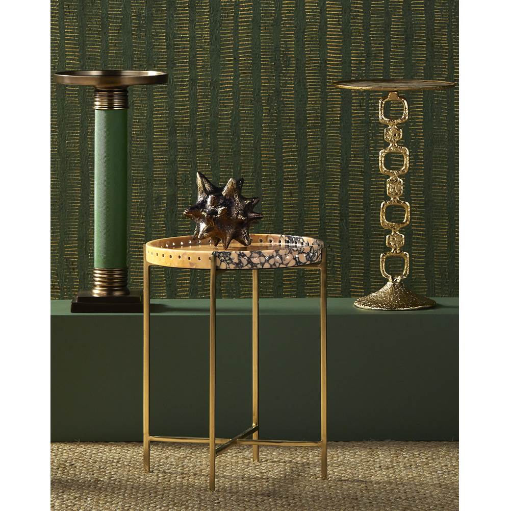 Currey And Company 4000-0208 Gold Jussi Drinks Table Image 2