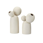 Currey And Company 1200-0970 Ivory Ensemble Object Set Of 2 Image 1