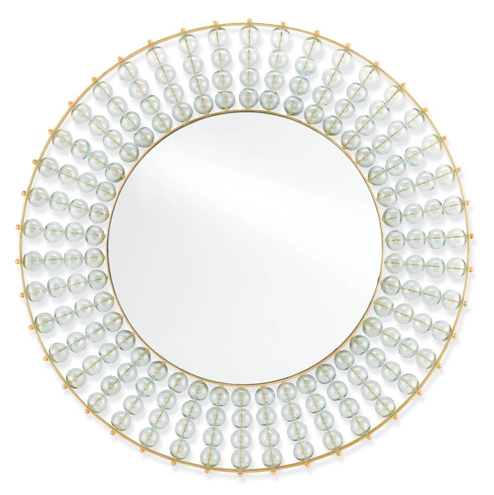 Currey And Company 1000-0034 Gold Leaf,Mirror Calais Mirror Image 1