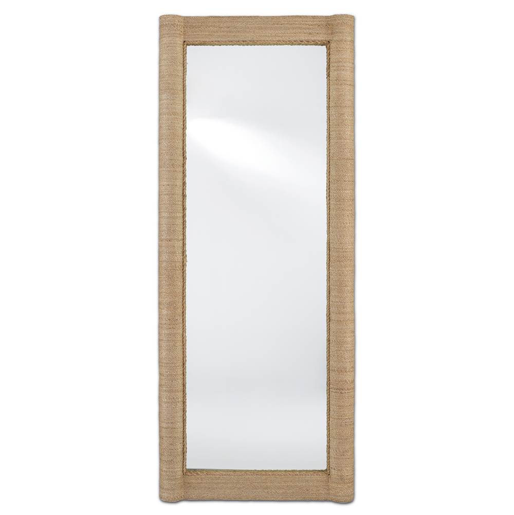 Currey And Company 1000-0043 Natural,Mirror Vilmar Floor Mirror Image 1