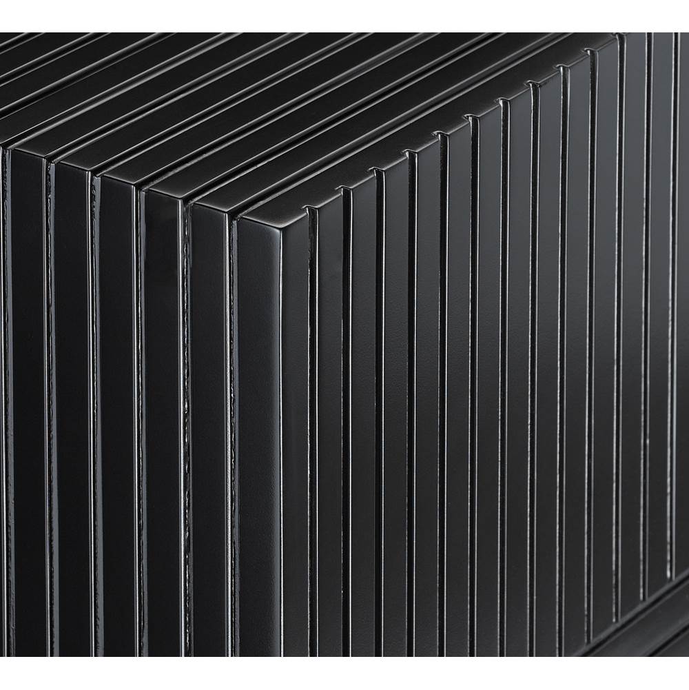 Currey And Company 1000-0051 Black Odense Black Pedestal Image 9