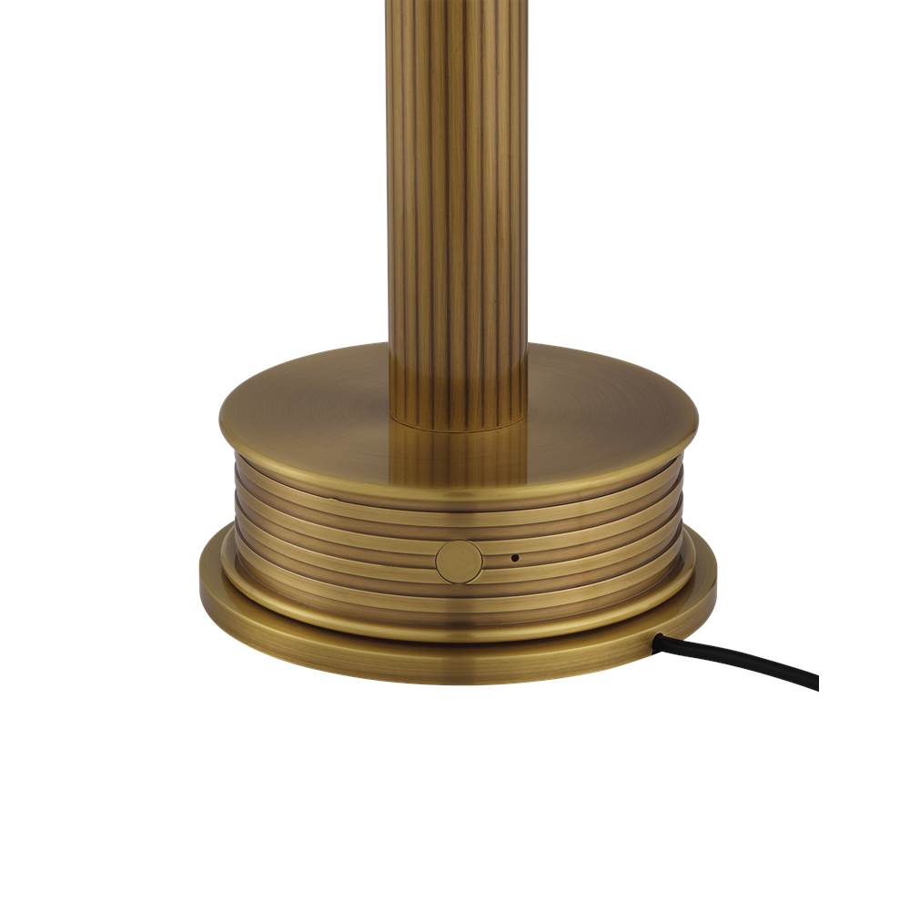 Currey And Company 6700-0010 Brass Traverse Brass Cordless Table Lamp Image 6