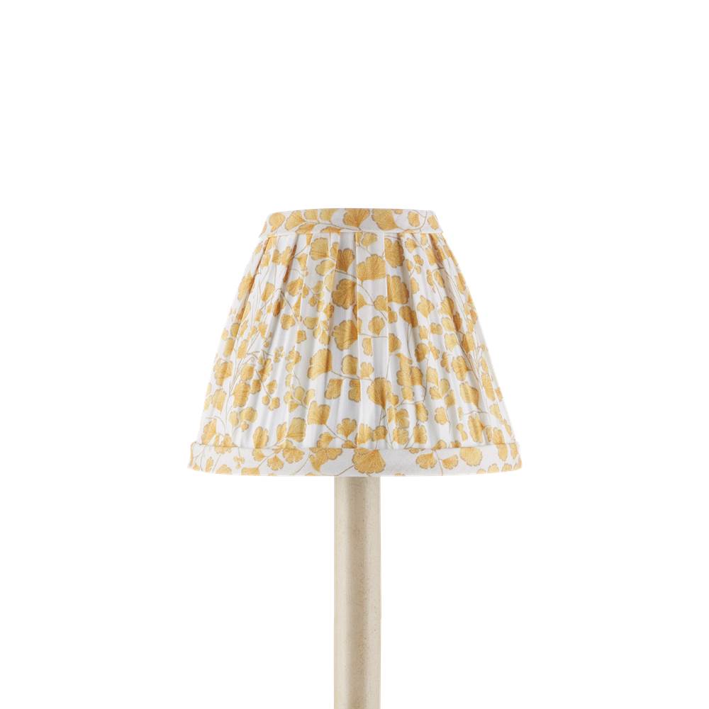 Currey And Company 0900-0046 Yellow Maiden Fern Yellow Tapered Chandelier Shade Image 3