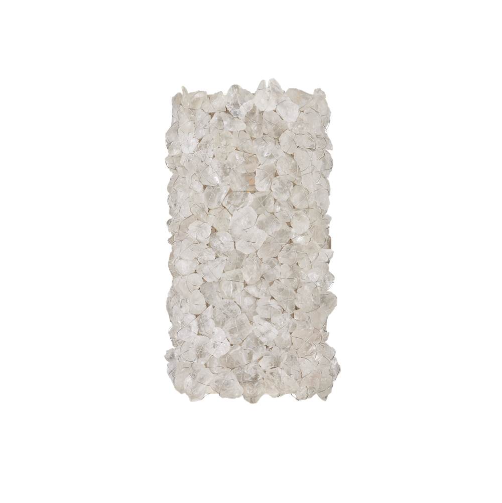 Currey And Company 5000-0262 Contemporary Silver Leaf,Contemporary Silver,Natural Iconoclast Wall Sconce Image 6