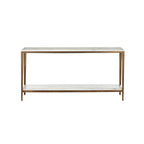 Currey And Company 4000-0238  Oblique Marble Console Table Image 3