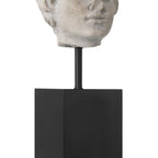 Currey And Company 1200-0932 Beige,Pale Gray,Black Venus Head On Stand Set Of 2 Image 5