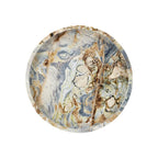 Currey And Company 1200-1037  Freya Floral Jade Marble Tray Image 2