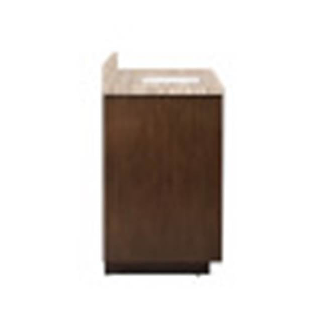 Currey And Company 3800-0011 Cocoa,Natural,White Morombe 36'' Cocoa Vanity With Rectangular Undermount Sink Image 3