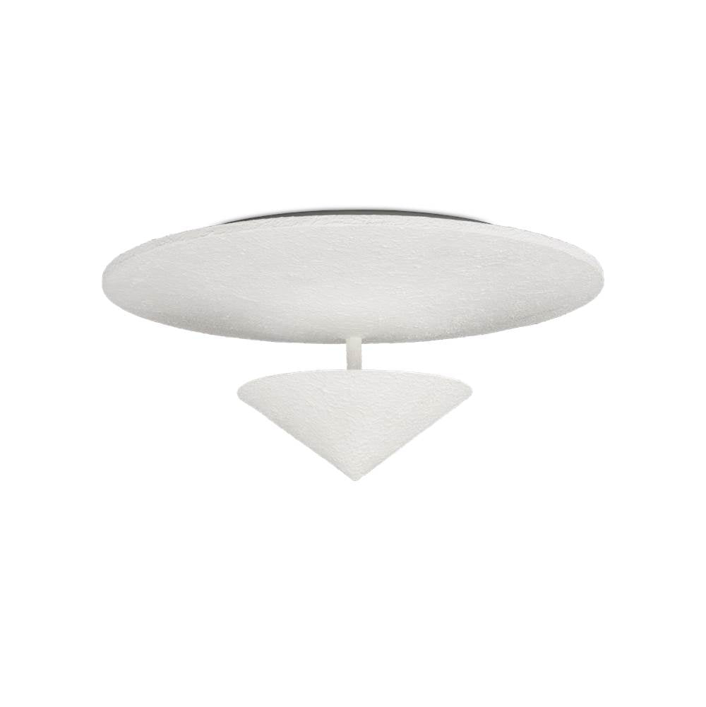 Currey And Company 9999-0075 Yeso Blanco Empyrean Flush Mount Image 2