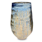Currey And Company 2200-0014 Greenish White,Blue Drip Capaci Antique Blue Drip Planter Image 1
