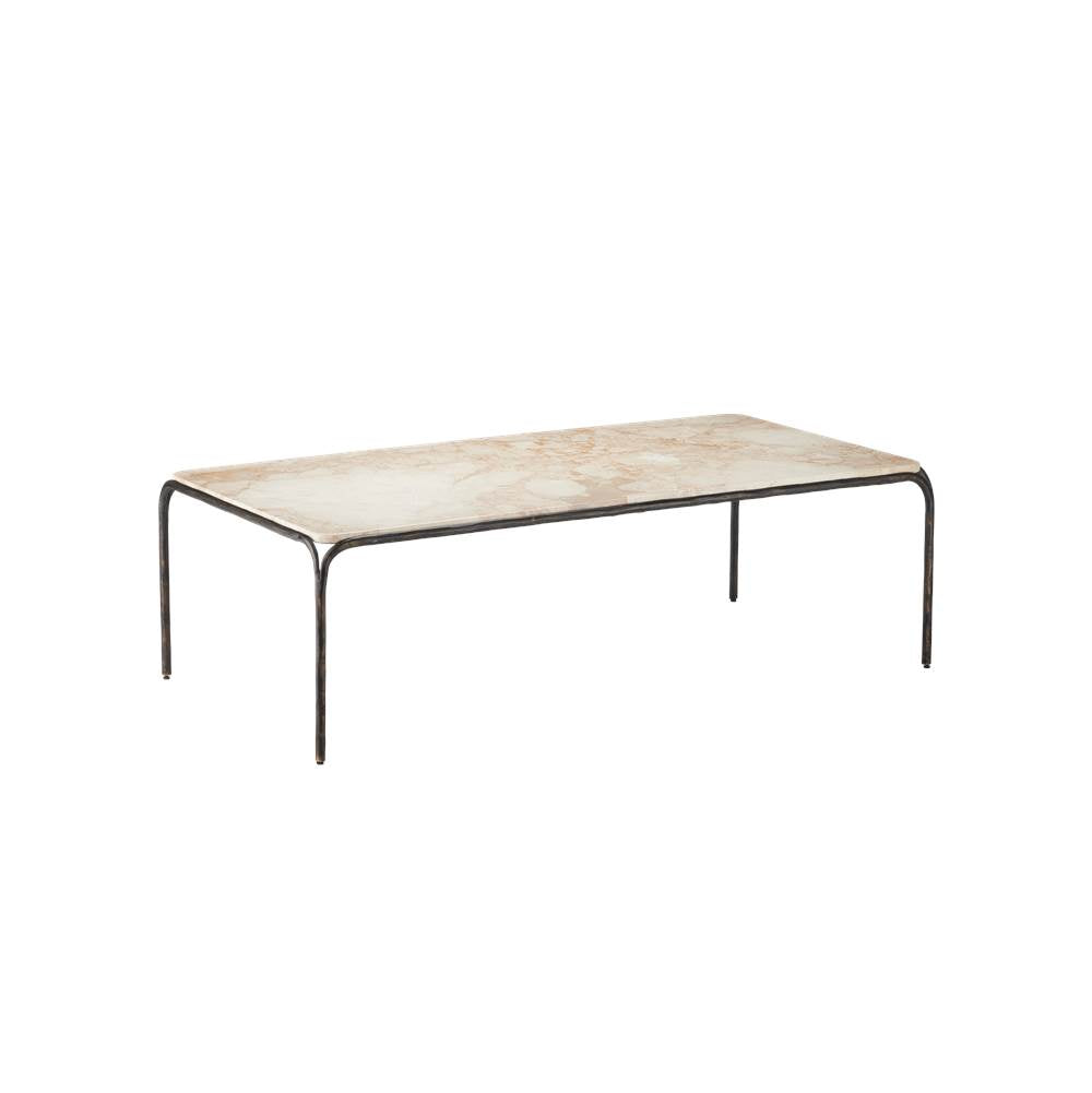 Currey And Company 4000-0220  Crema Cocktail Table Image 1
