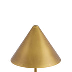 Currey And Company  Journey Green And Brass Cordless Table Lamp