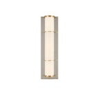 Currey And Company 5800-0062 Polished Nickel,Polished Brass,White Blaine Nickel Bath Wall Sconce Image 3