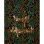 Currey And Company 9000-1321 Gold Aviary Gold Two-tier Chandelier Image 4