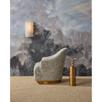Currey And Company 5000-0262 Contemporary Silver Leaf,Contemporary Silver,Natural Iconoclast Wall Sconce Image 3