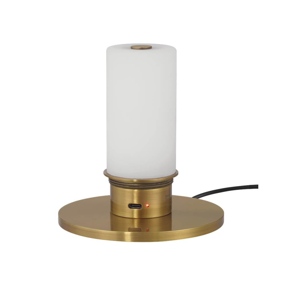 Currey And Company 6700-0003 Brass Saunter Brass Cordless Table Lamp Image 4