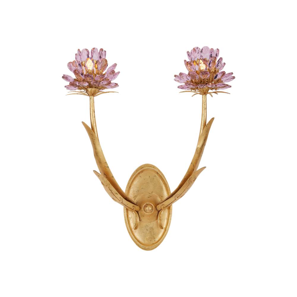Currey And Company 5000-0278  Marilee Double-light Wall Sconce Image 4