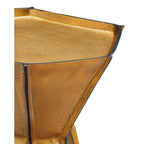 Currey And Company  Merola Gold Accent Table