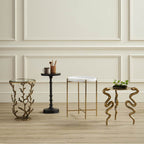 Currey And Company 4000-0143 Bronze Gallo Bronze Accent Table Image 2