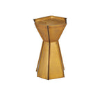 Currey And Company 4000-0230 Gold Merola Gold Accent Table Image 3