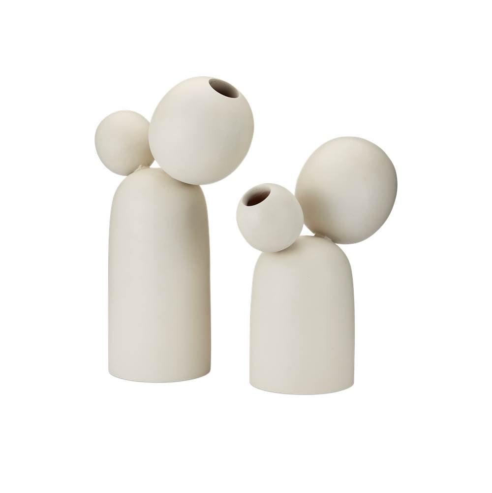 Currey And Company 1200-0970 Ivory Ensemble Object Set Of 2 Image 4