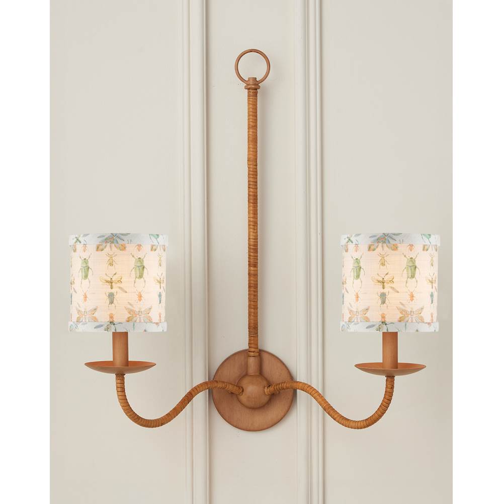 Currey And Company 0900-0061  Bug Parade Drum Chandelier Shade Image 2