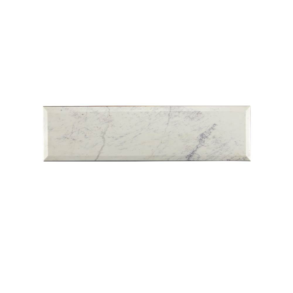Currey And Company 4000-0238  Oblique Marble Console Table Image 4