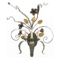 Currey And Company 5000-0067 Verdigris,Antique Gold Leaf Westley Wall Sconce Image 1