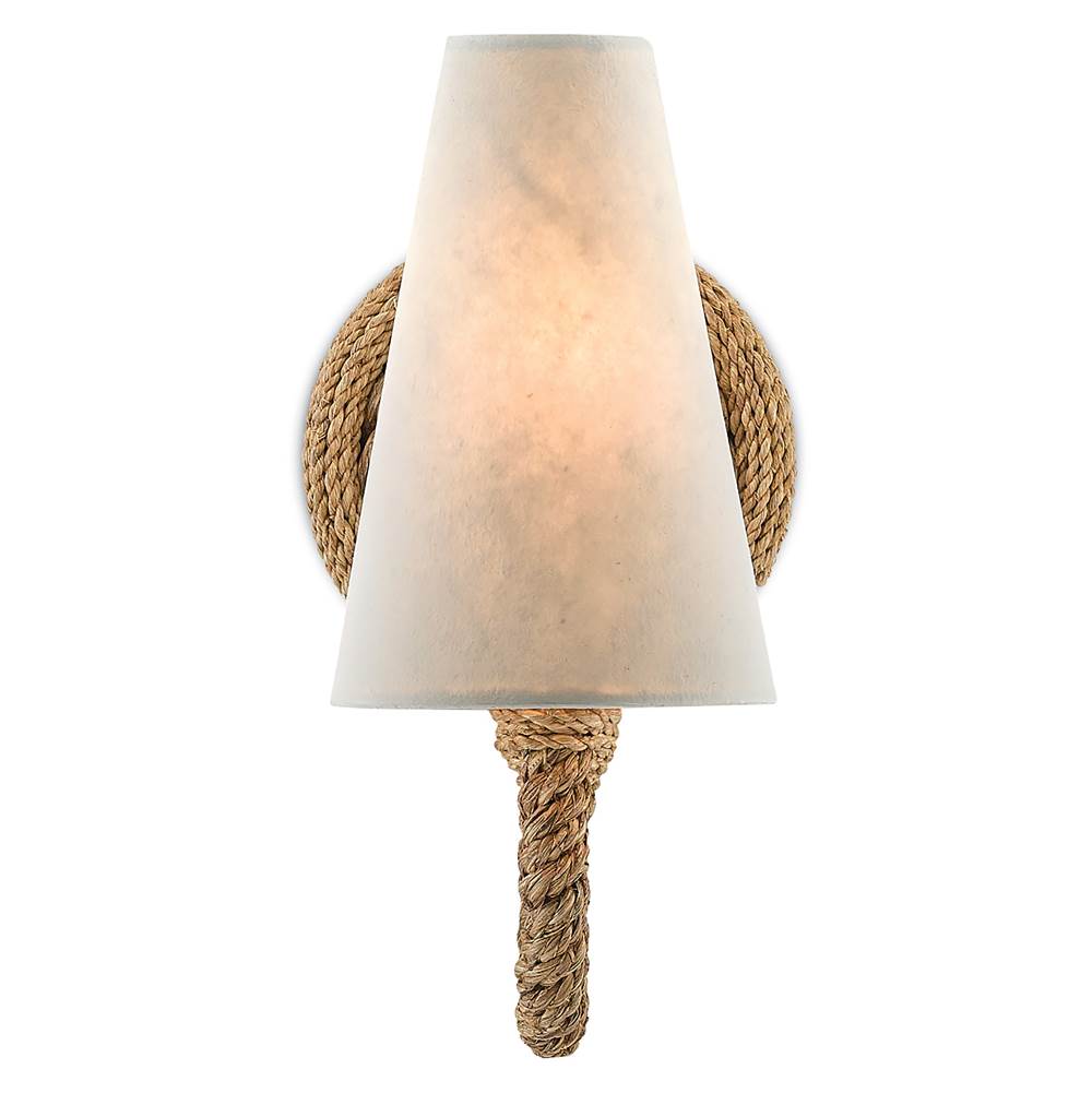 Currey And Company 5000-0072 Natural Wallis Wall Sconce Image 8