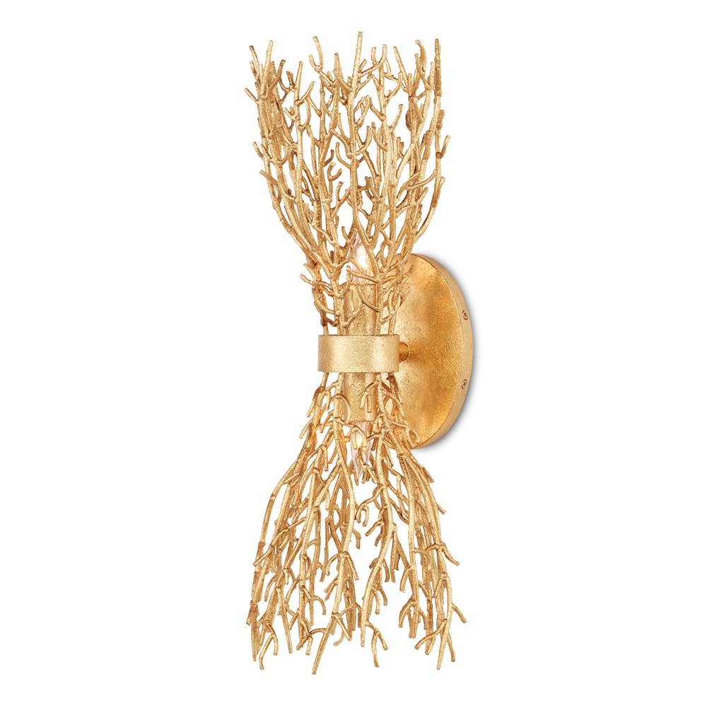 Currey And Company  Sea Fan Wall Sconce