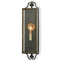 Currey And Company 5030 Bronze Verdigris Wolverton Wall Sconce Image 1