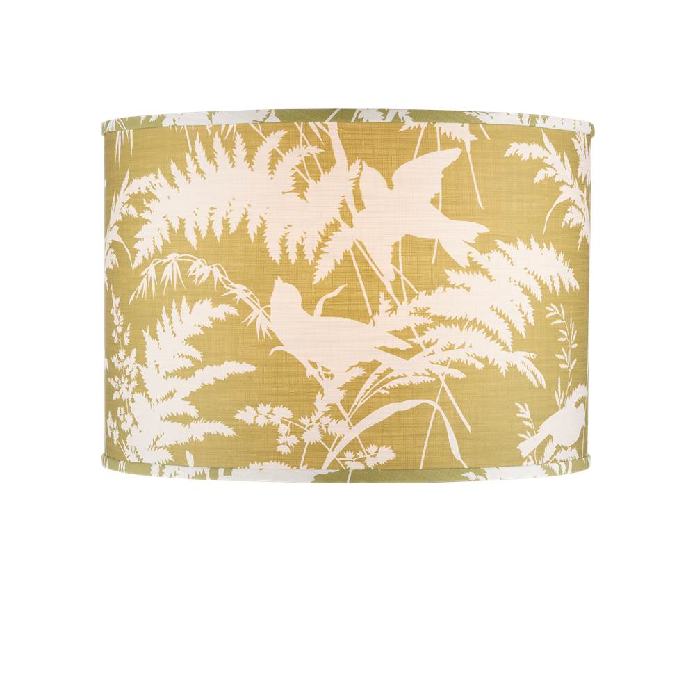 Currey And Company 0900-6007  Aviary Moss Drum Lamp Shade Image 1