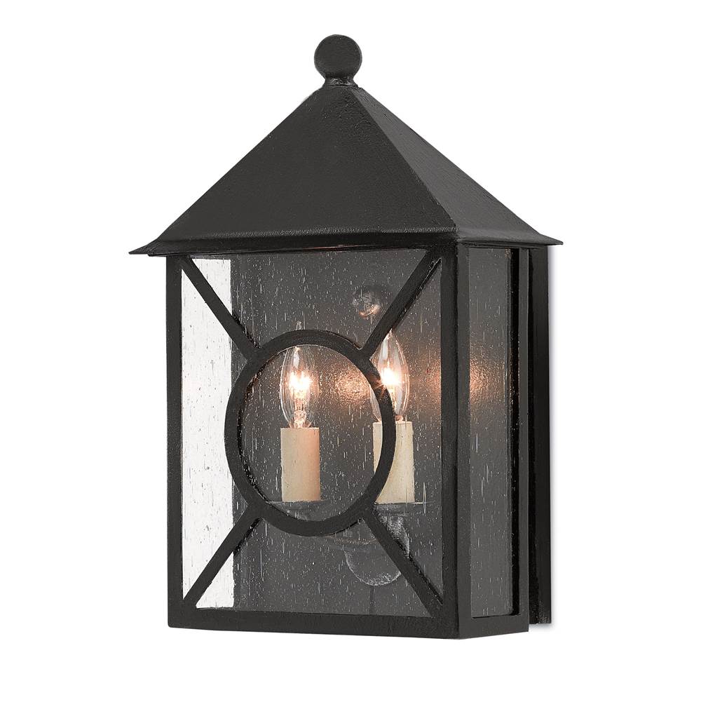 Currey And Company 5500-0003 Midnight Ripley Medium Outdoor Wall Sconce Image 1