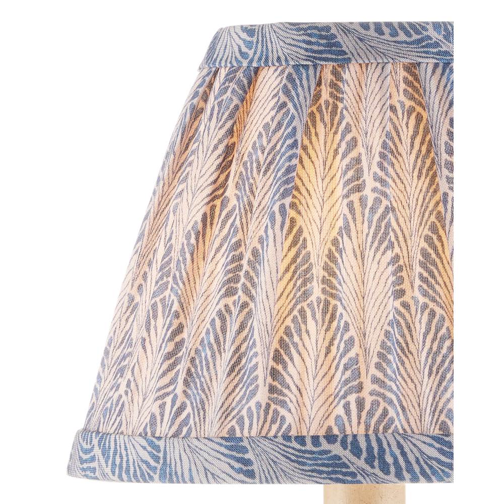 Currey And Company Plume Marine Tapered Chandelier Shade