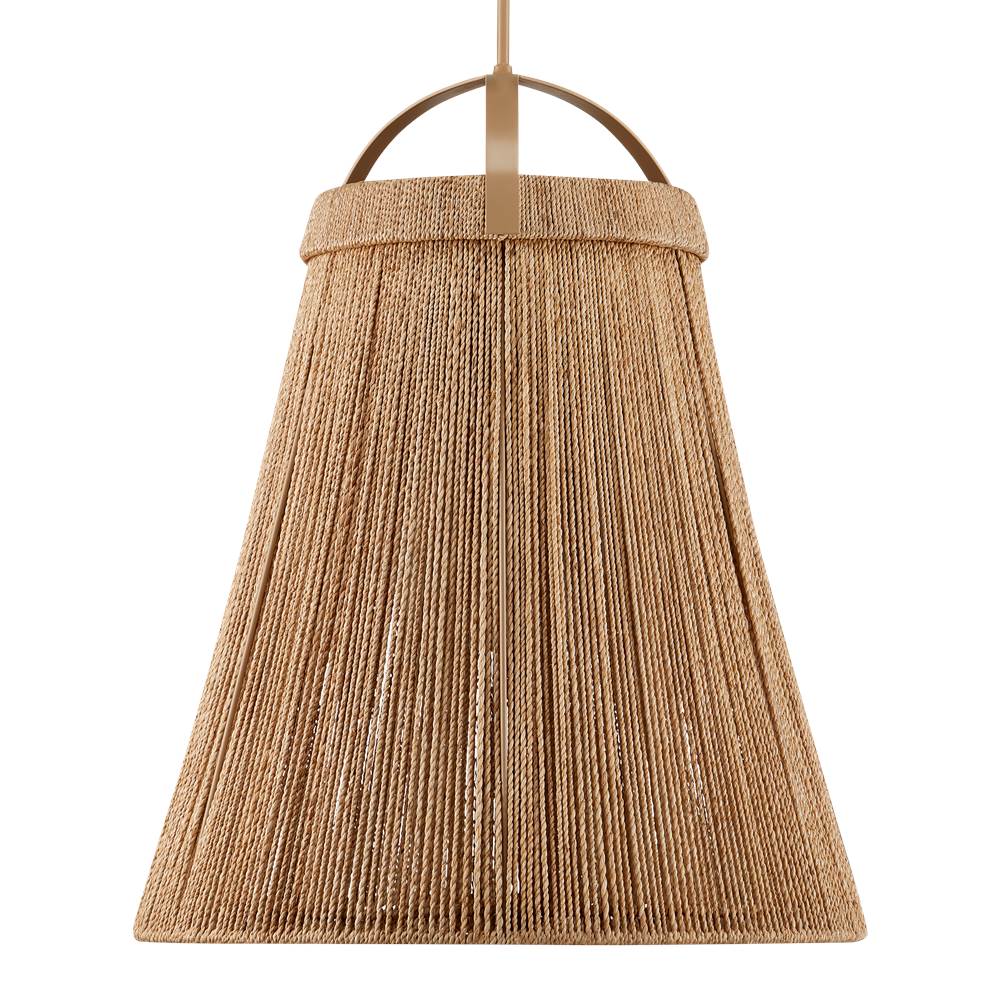 Currey And Company  Parnell Natural Pendant